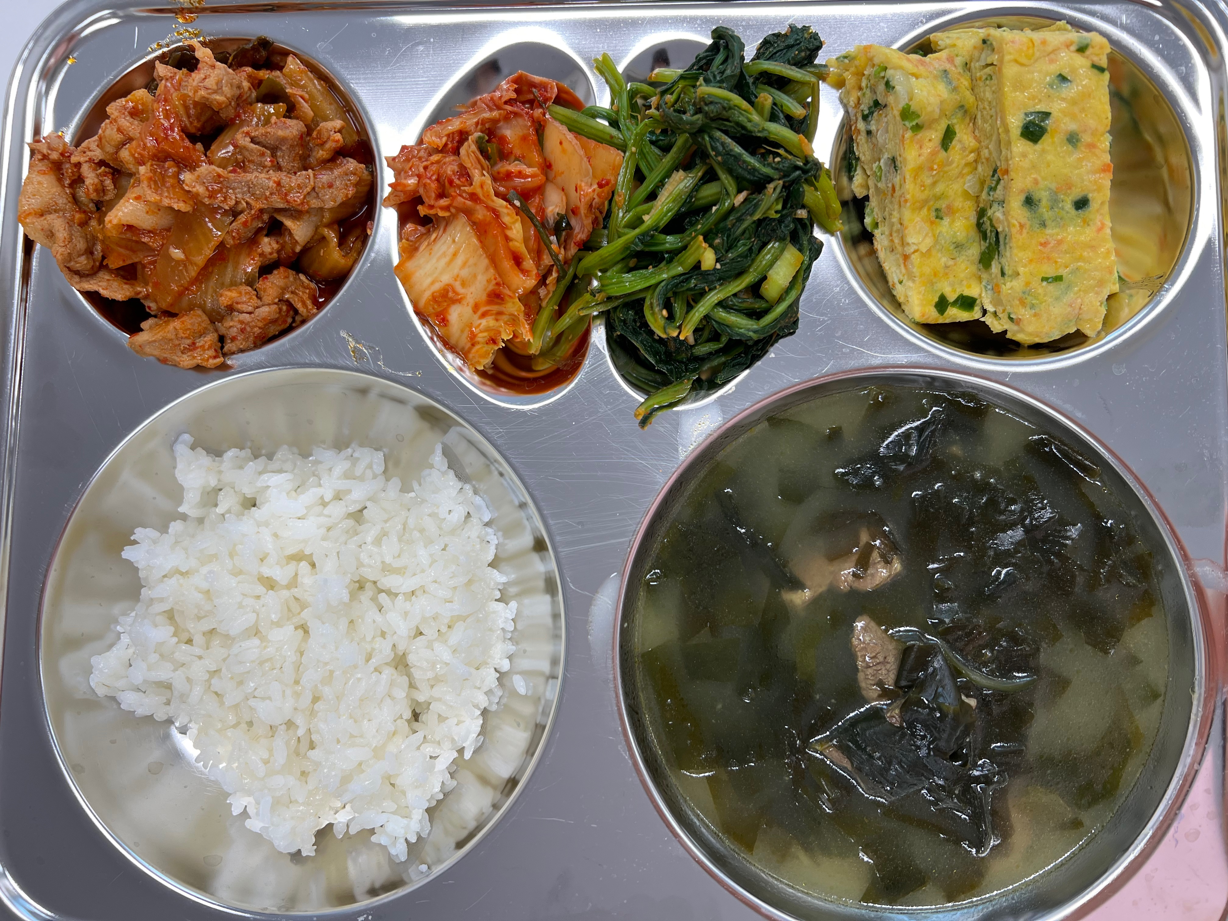 오늘의 급식(7월 3일) 사진