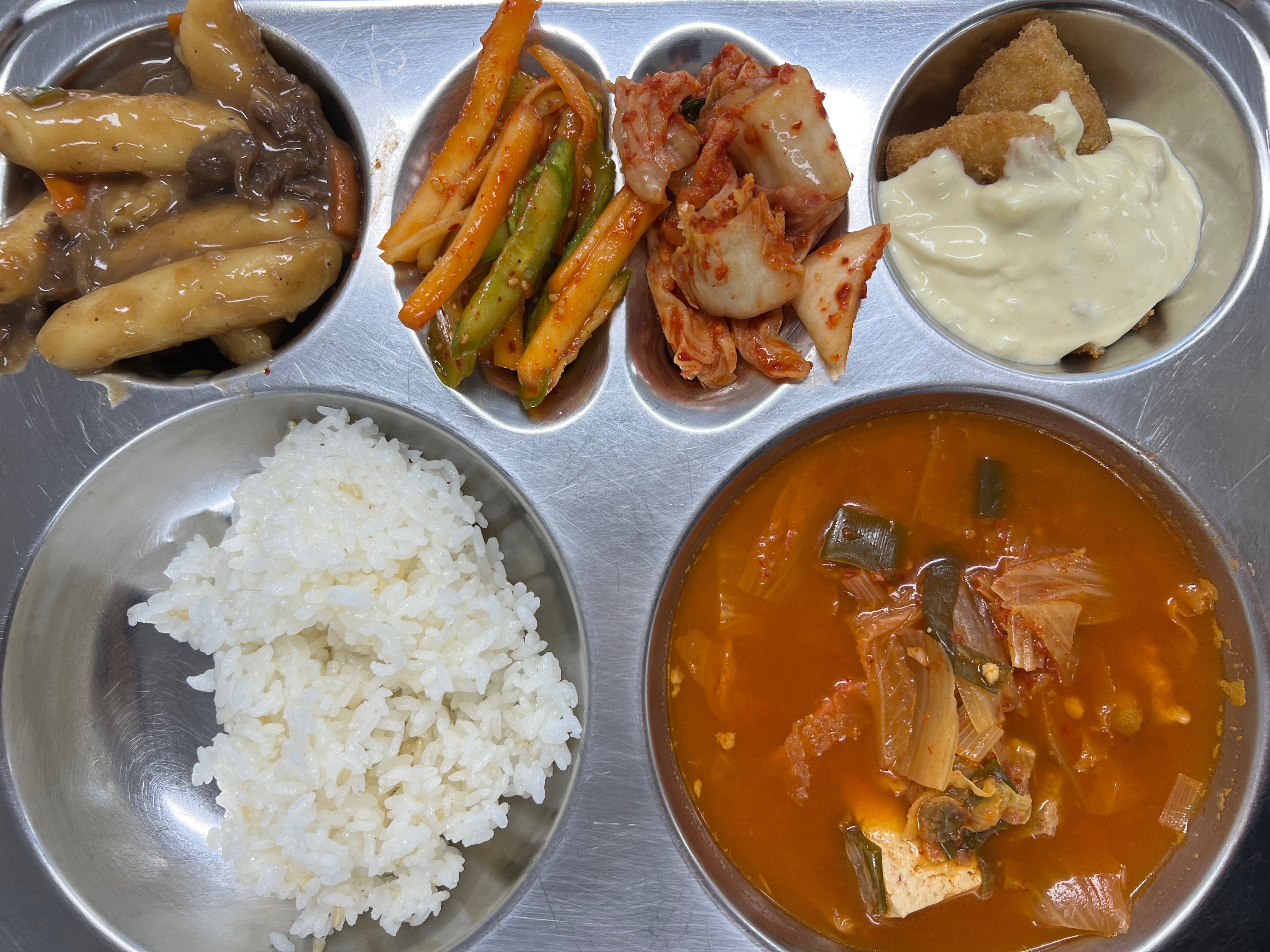 오늘의 급식(7월 8일) 사진