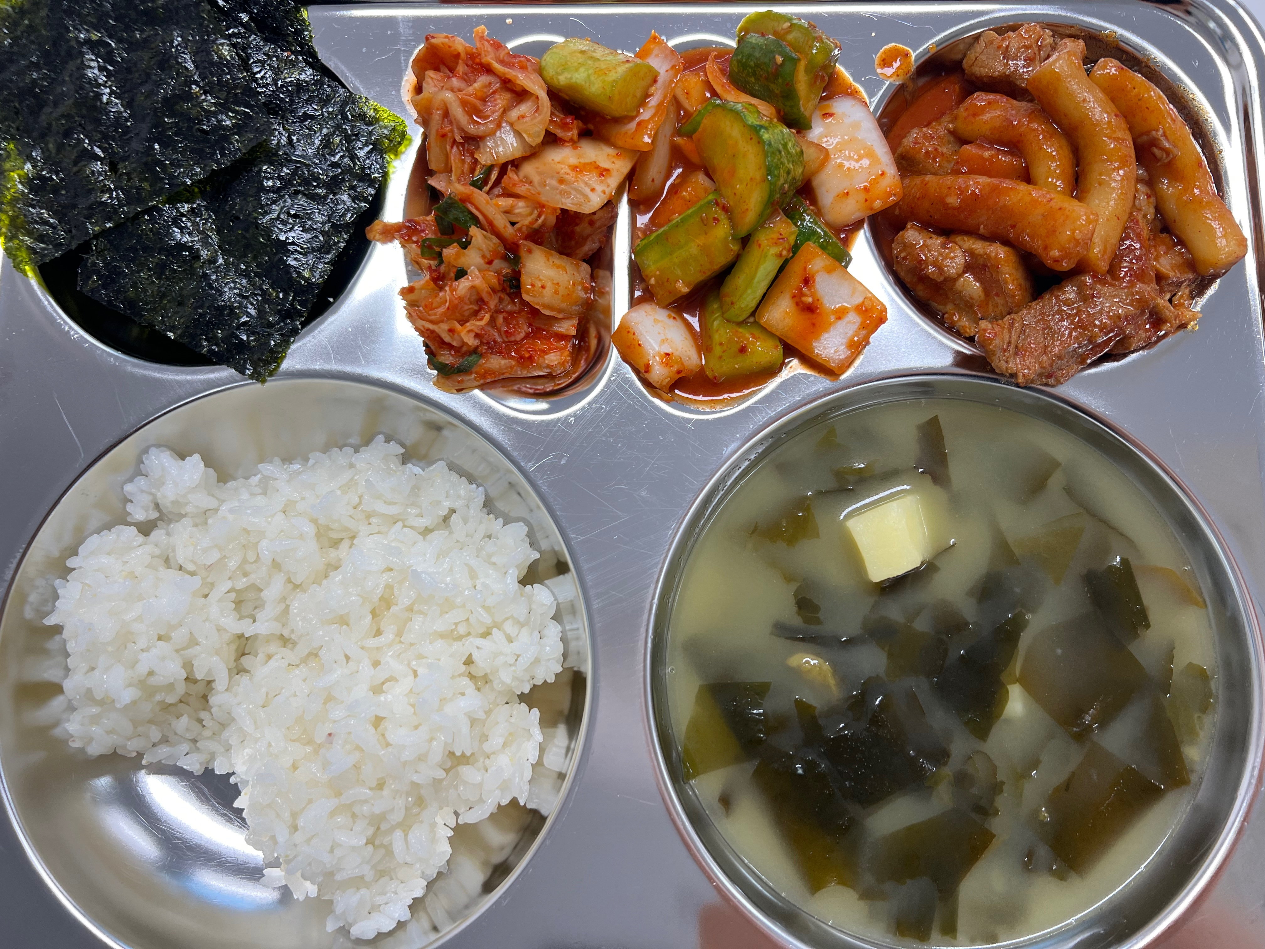 오늘의 급식(7월 15일) 사진