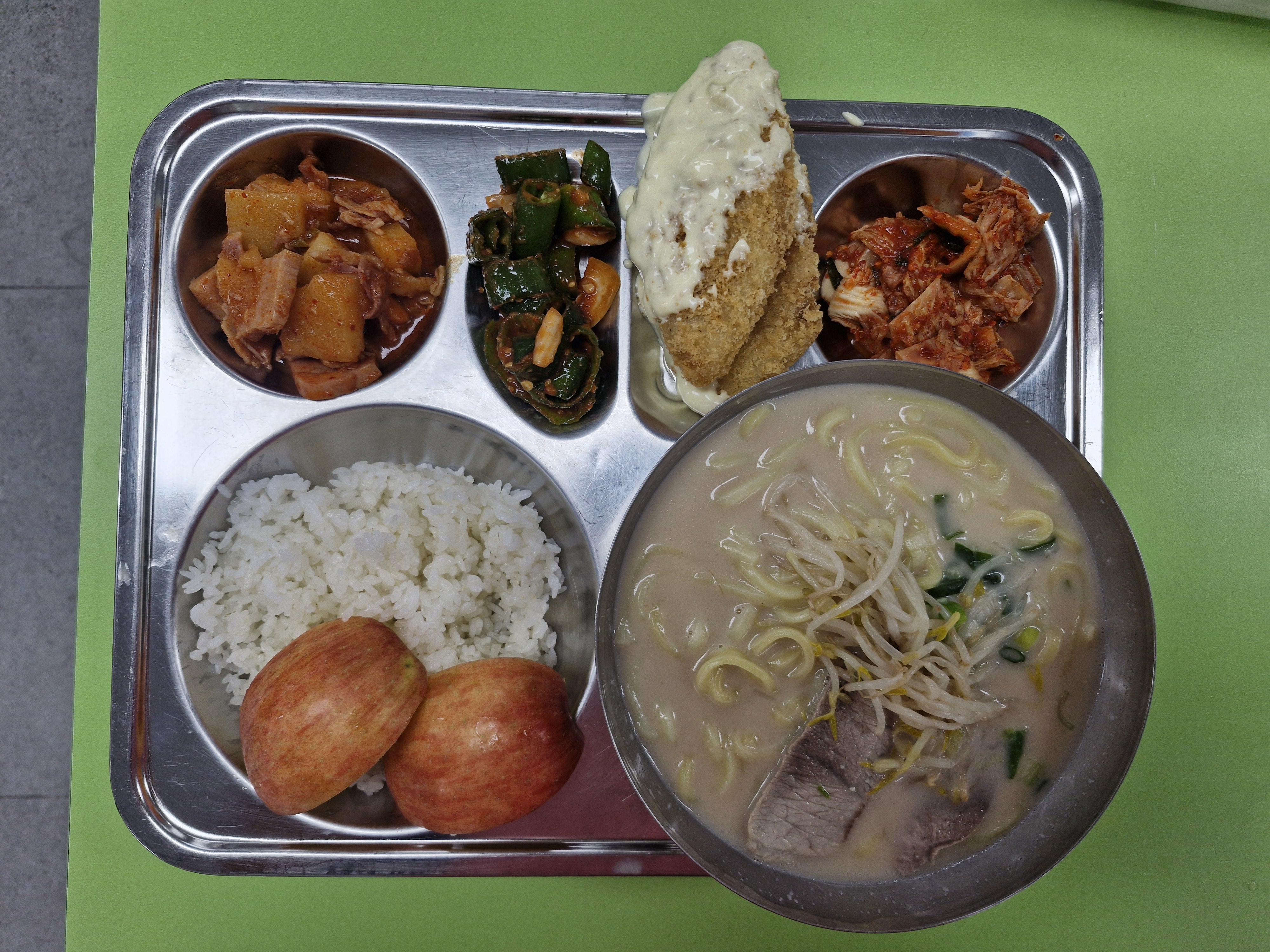 오늘의 급식(10월 15일) 사진