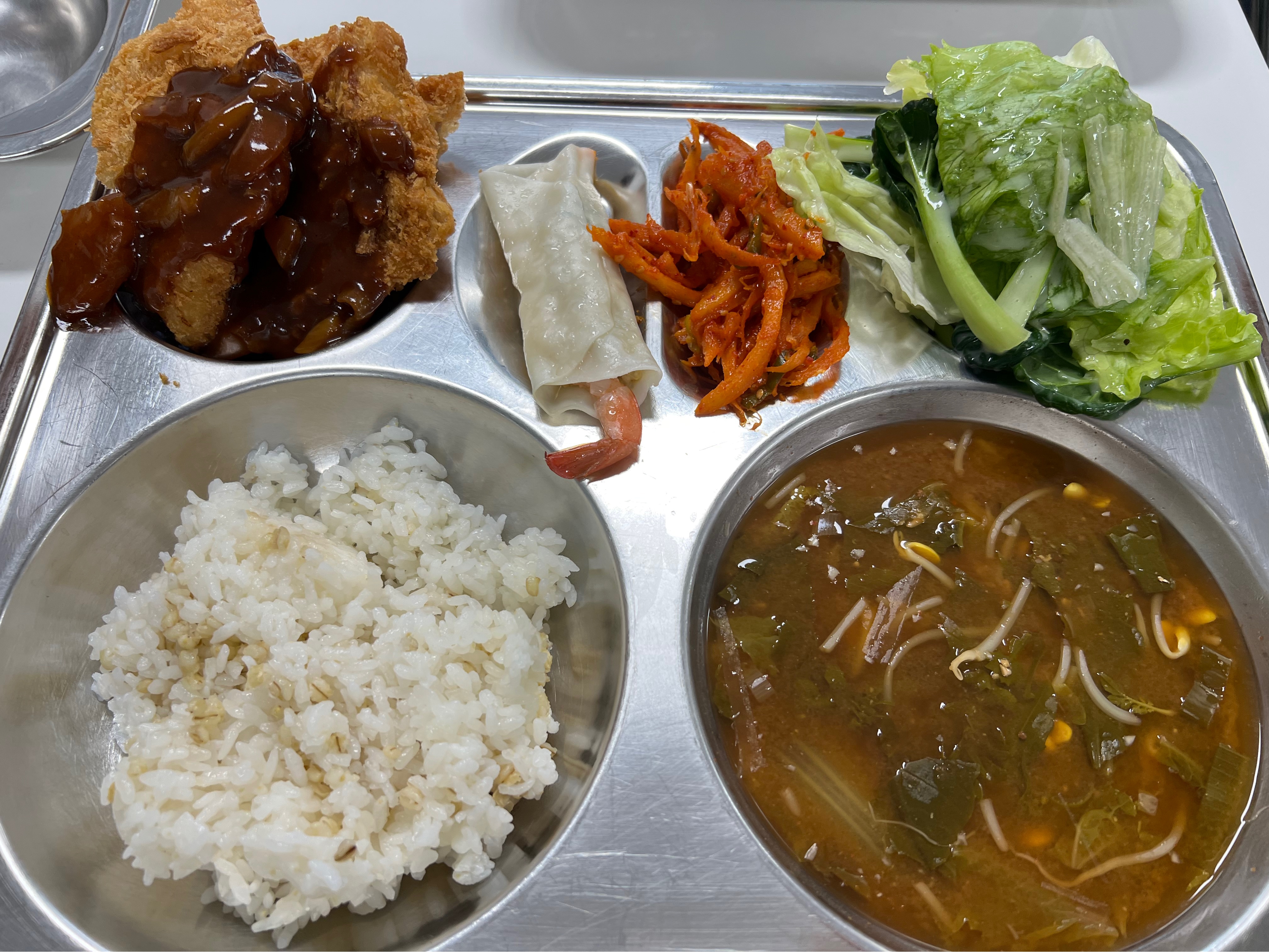 오늘의 급식(12월2일) 사진