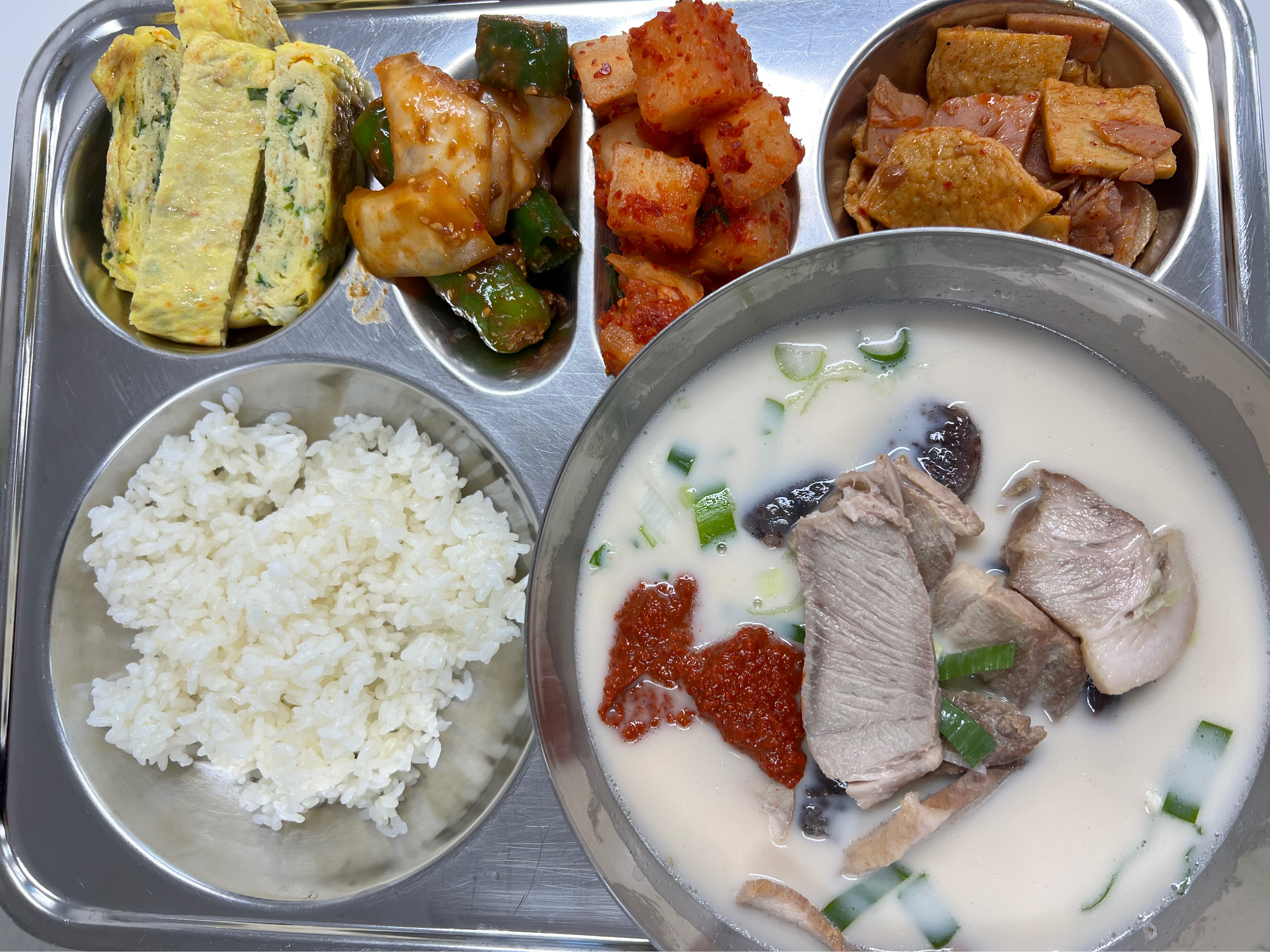 오늘의 식단(12월10일) 사진